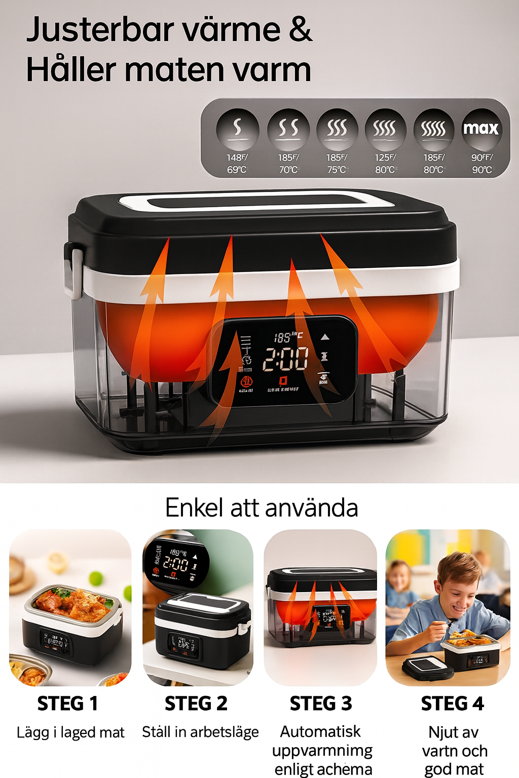 Inga fler kalla måltider!